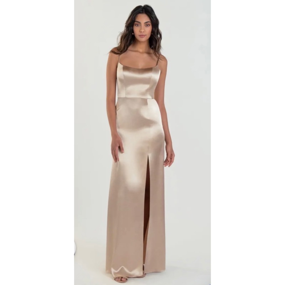 Jenny Yoo Chase Gown - Pale Gold